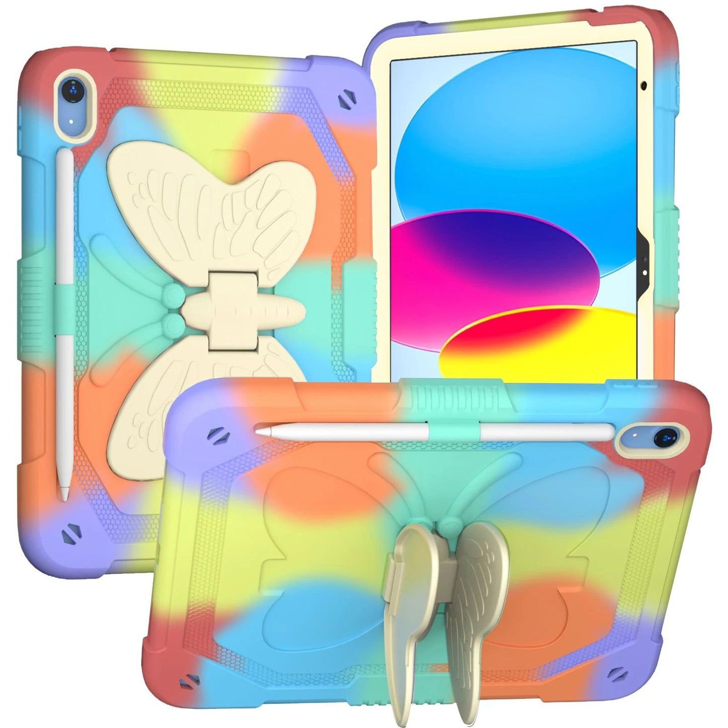 ButterflyStand™ iPad Case with Kickstand & Strap