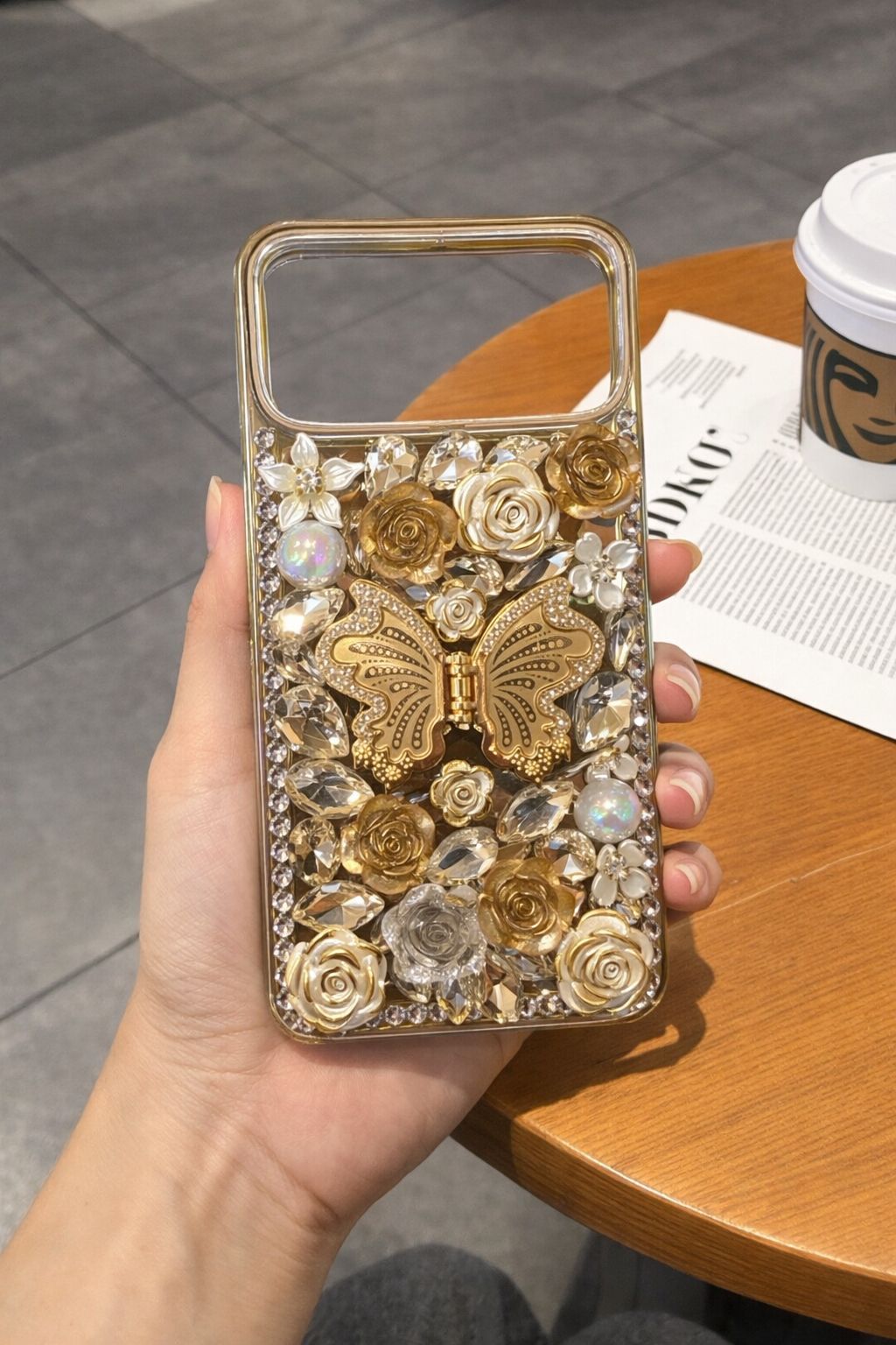 GlamWing™ Colorful Diamond Butterfly iPhone Case