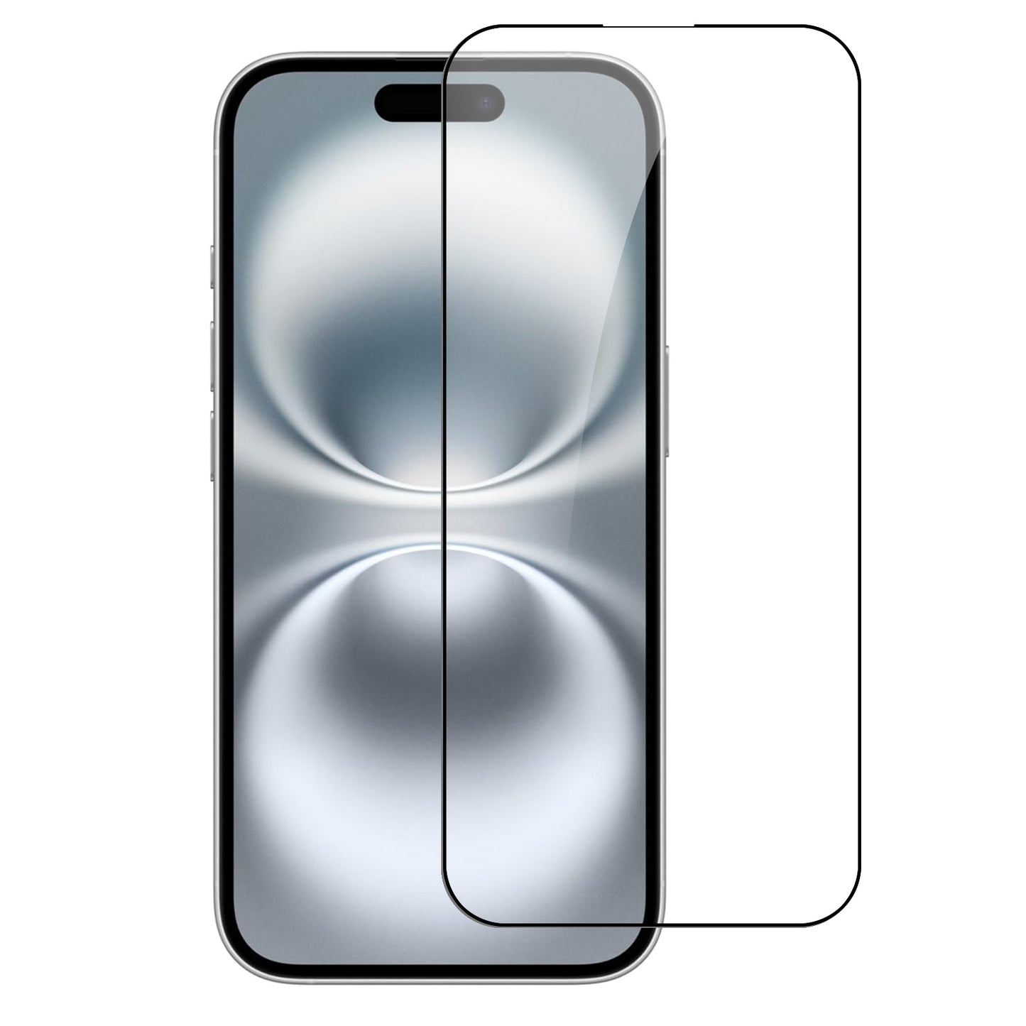 EdgeGuard™ Black Edged Tempered Glass Screen Protector