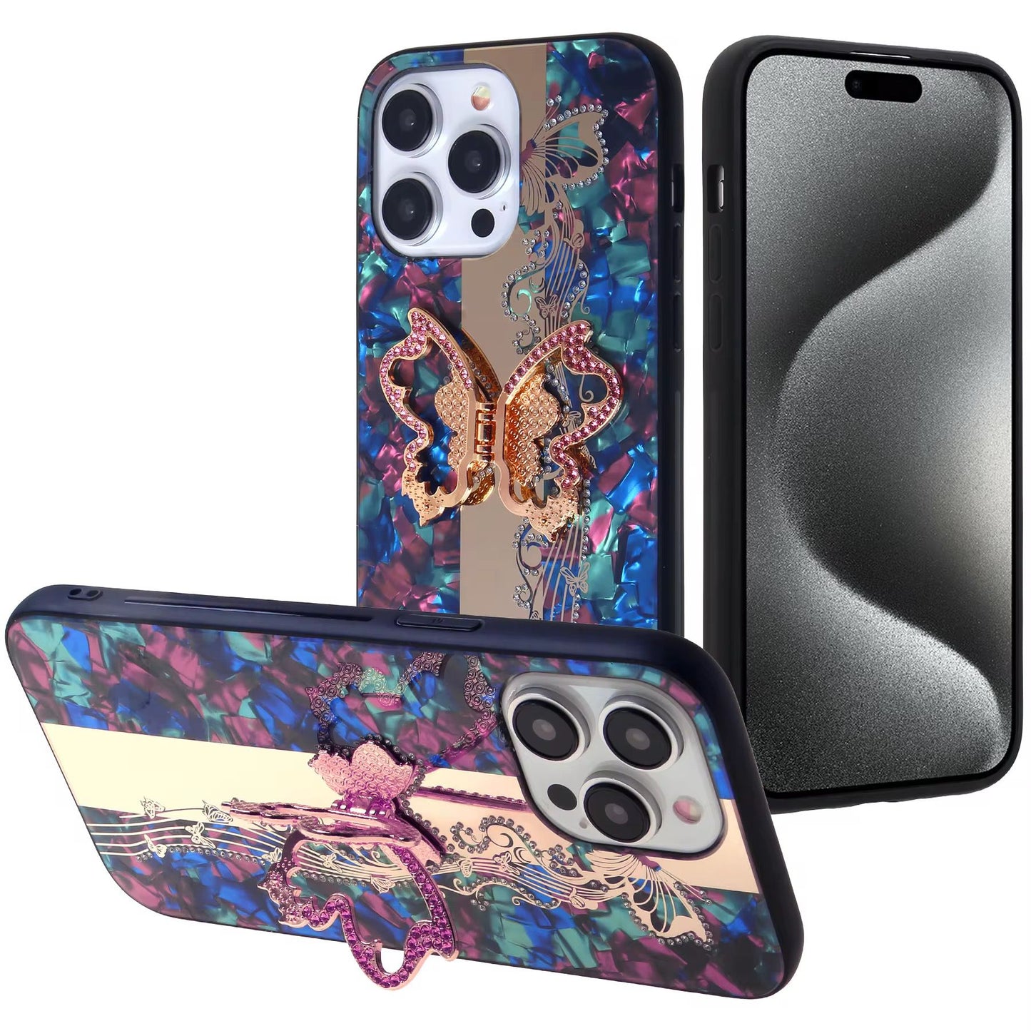 ButterflyStand™ Bracket Shell iPhone Case