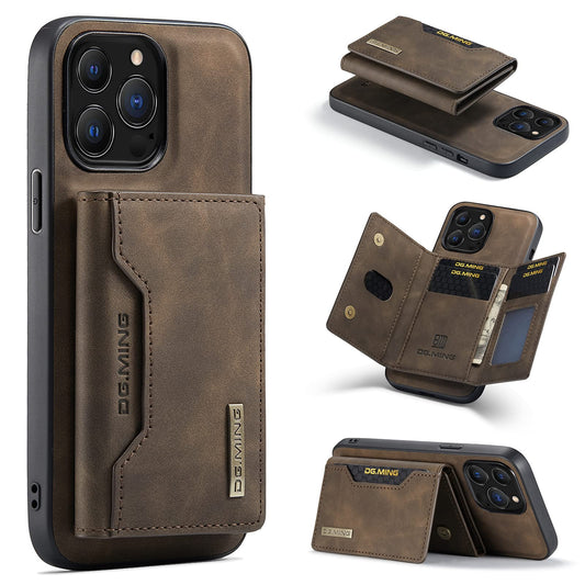 DG MING™ Magnetic Wallet iPhone Case