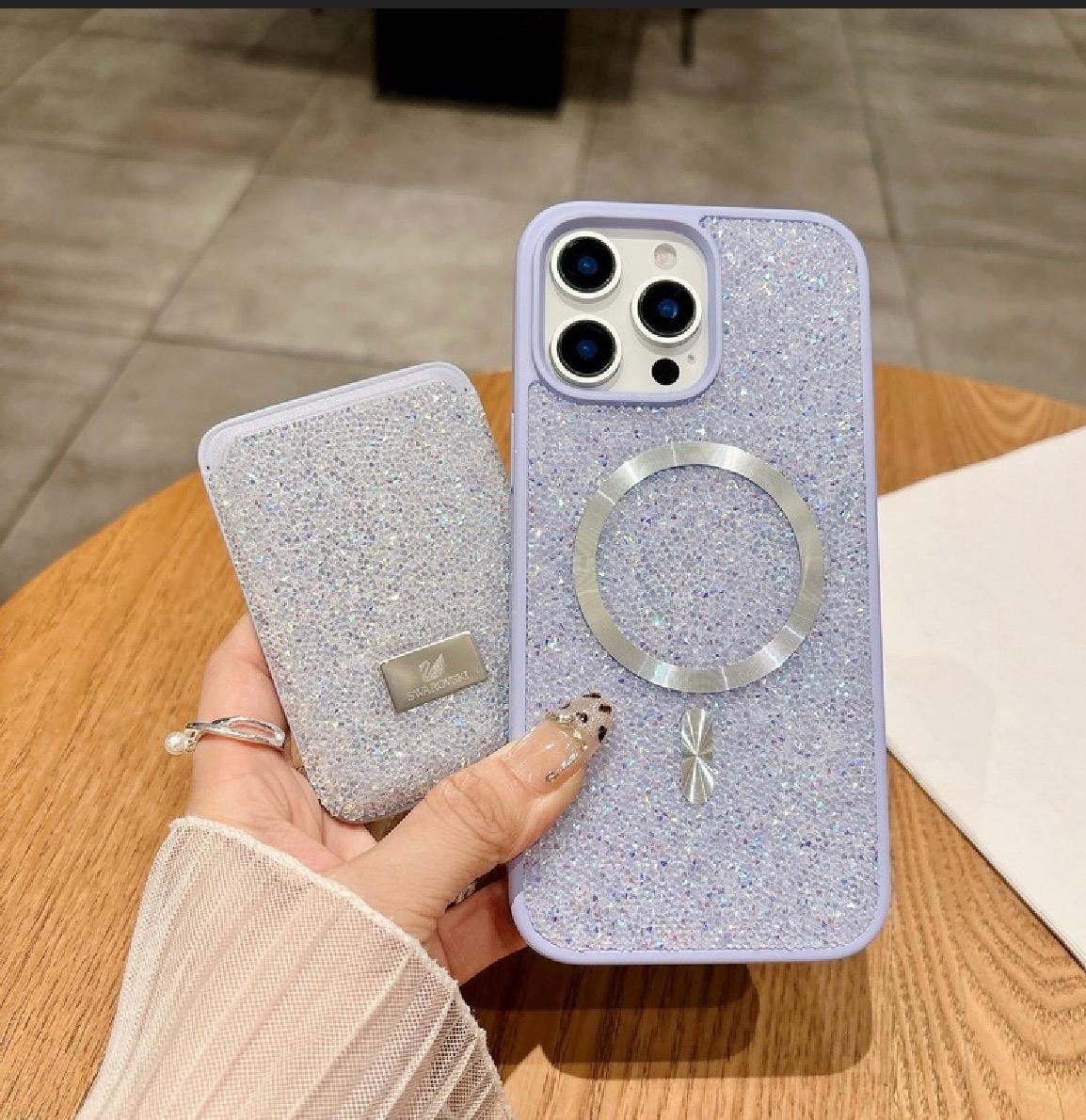 DiamondMag™ iPhone Case with MagSafe Card Holder