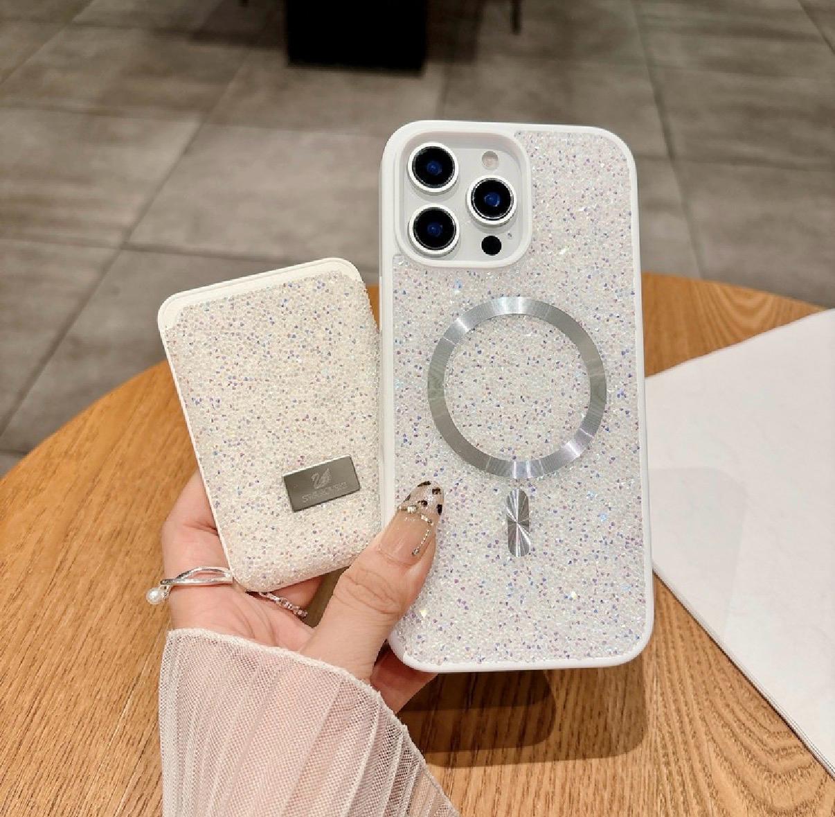 DiamondMag™ iPhone Case with MagSafe Card Holder
