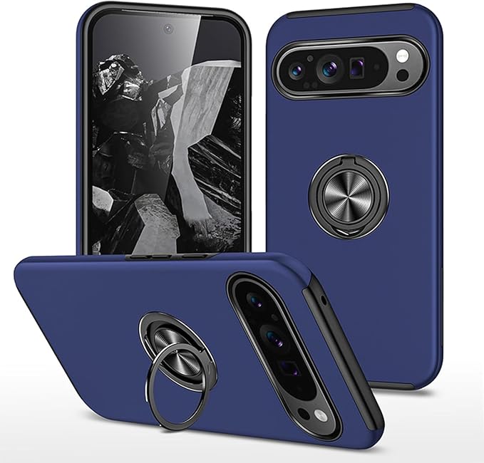 ChiefArt™ Samsung Magnetic Ring Stand Hybrid Case