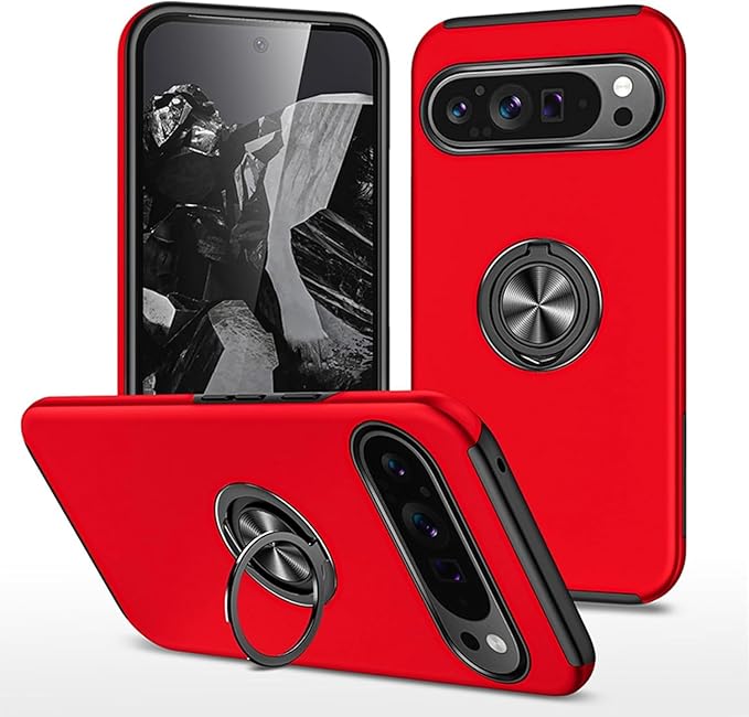 ChiefArt™ Samsung Magnetic Ring Stand Hybrid Case