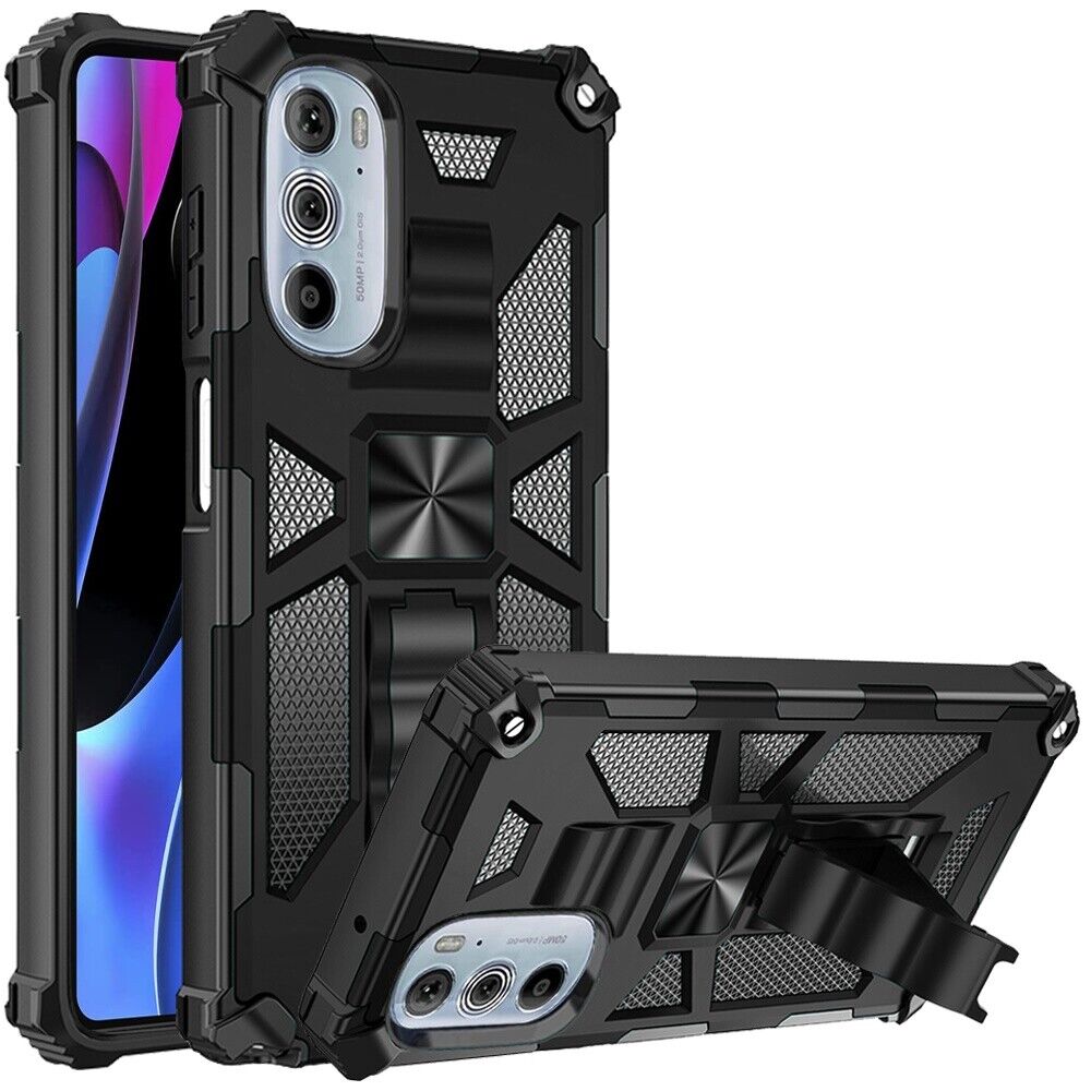 ShieldRing™ Samsung Kickstand Case with Camera Cover & Metal Ring