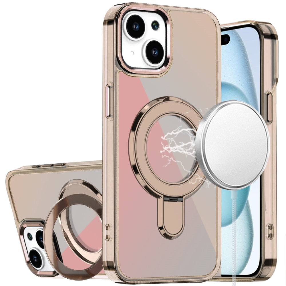ShinyChrome™ Magnetic iPhone Case with Kickstand