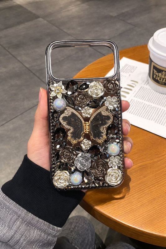 GlamWing™ Colorful Diamond Butterfly iPhone Case