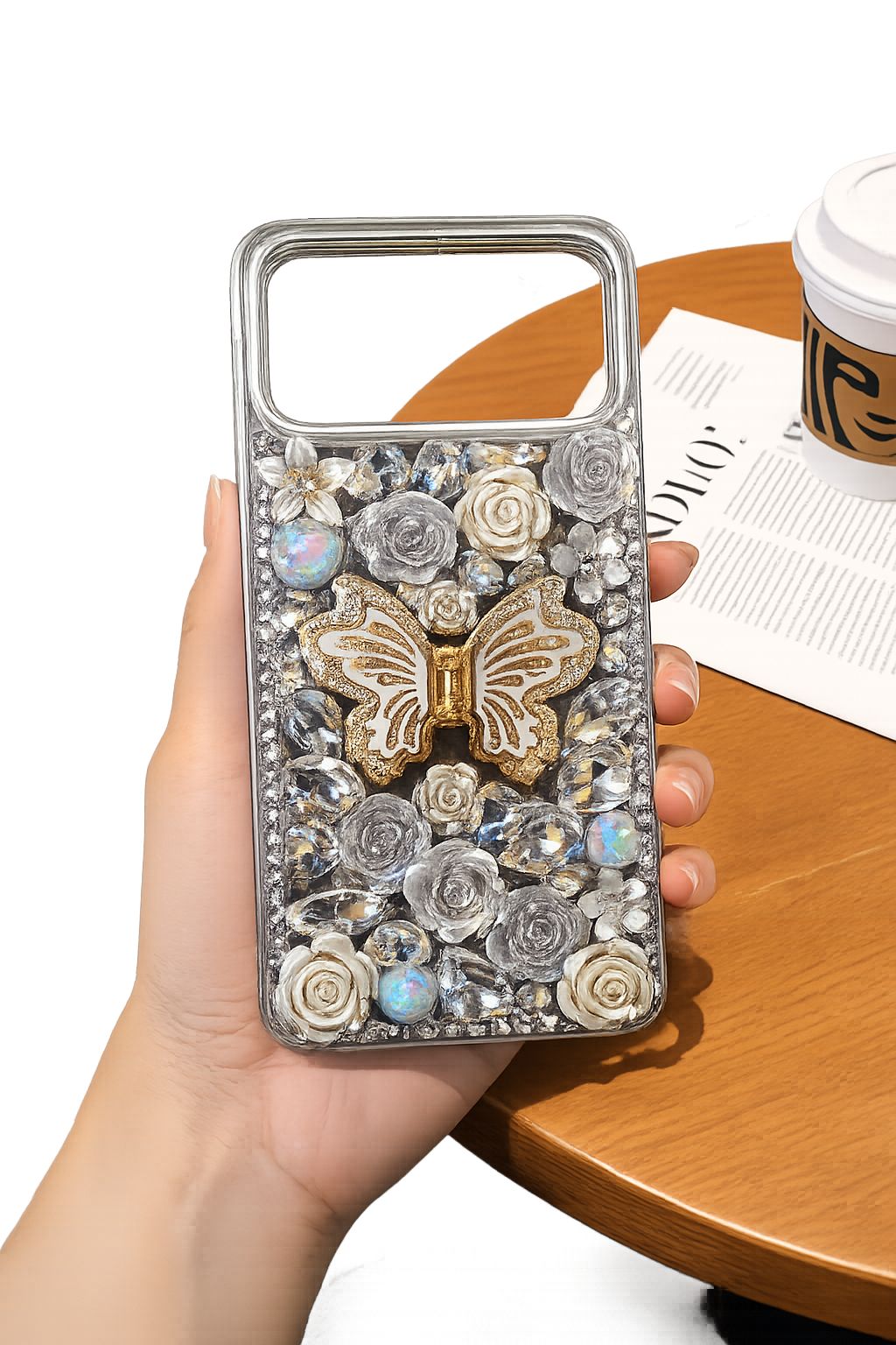GlamWing™ Colorful Diamond Butterfly iPhone Case